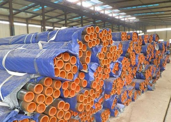 ASTM A53 API 5L Round ERW Welded Steel Pipe , Seamless Mild Steel Tube
